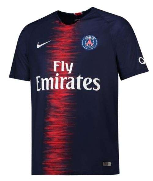 18-19 PSG Home Jersey Blue - Medium