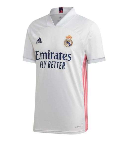 20-21 Real Madrid Home Jersey White - Large