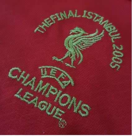 04-05 Liverpool Home Jersey Red - Large (Retro)