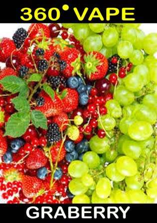 Vape Juice - Graberry 50ml E-liquid by 360 Vape