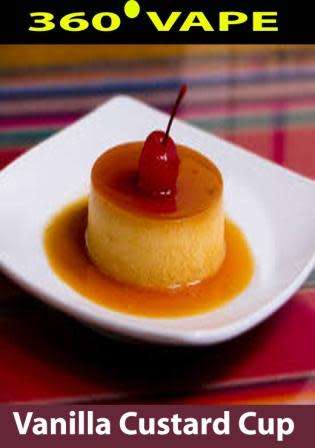 E-liquid / Vape juice 50ml- End of the range sale Vanilla custard cup 3mg