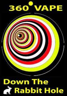 E-liquid / Vape juice 50ml- End of the range sale Down the rabbit hole 3mg