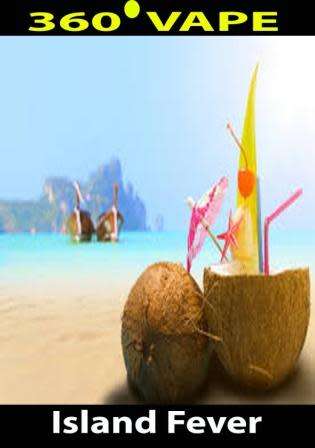 E-liquid / Vape juice 50ml- End of the range sale Island fever 3mg