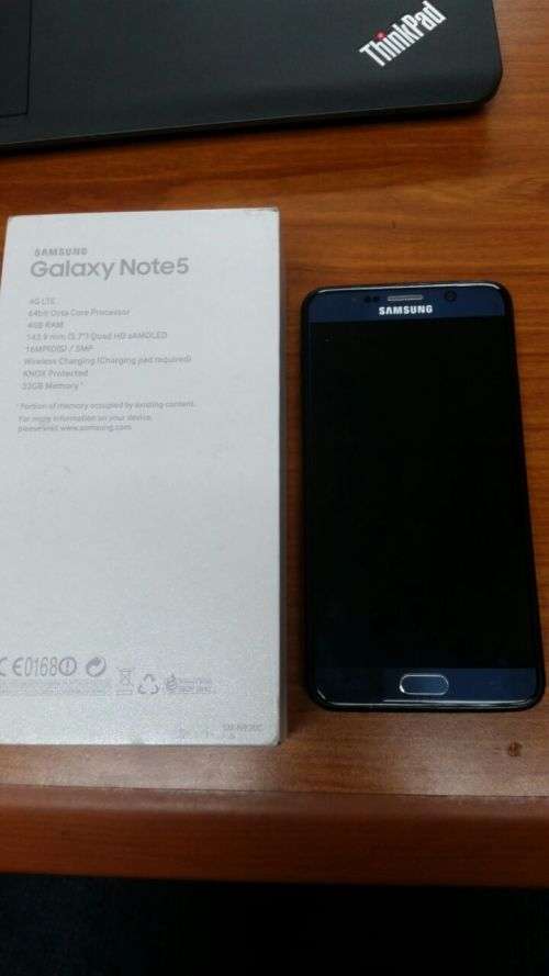 Samsung Galaxy Note 5 - Broken LCD