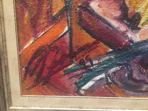 THE BAY - AN ORIGINAL OIL PAINTING BY ACCOMPLISHED OVERBERG ARTIST ANDRE LOCH FOURIE