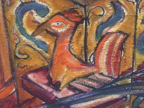 THE BAY - AN ORIGINAL OIL PAINTING BY ACCOMPLISHED OVERBERG ARTIST ANDRE LOCH FOURIE