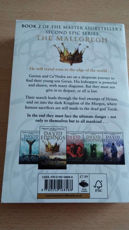 King of the Murgos by David Eddings