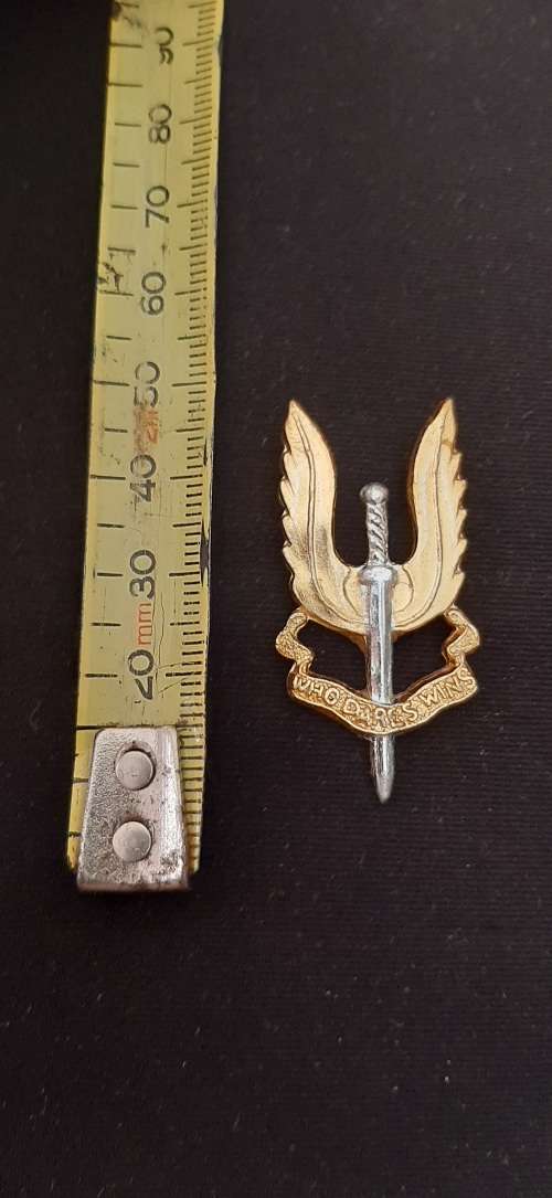 ** Rhodesian Bush War-  S.A.S (Special Air Service) `C` Squadron Anodised Beret Badge (1961-1978).**