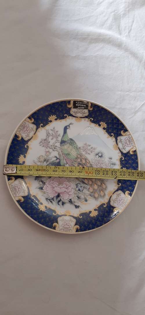 ** STUNNING- Japanese Imari Ceramic Charger Plate #4 (16cm x 16cm).**