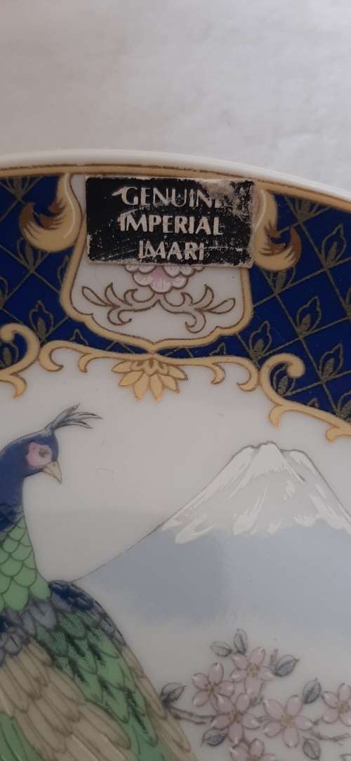 ** STUNNING- Japanese Imari Ceramic Charger Plate #4 (16cm x 16cm).**