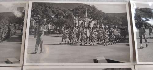 ** RARE : 1956 Rhodesia-Nyasaland Appointment of Sir Roy Welensky Parade Photographs (x10). Lot #2.