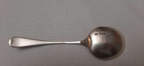 **ORIGINAL- 1931 Charles Wilkes .925 Sterling Silver Sugar Spoon (Birmingham) [21,68g].**