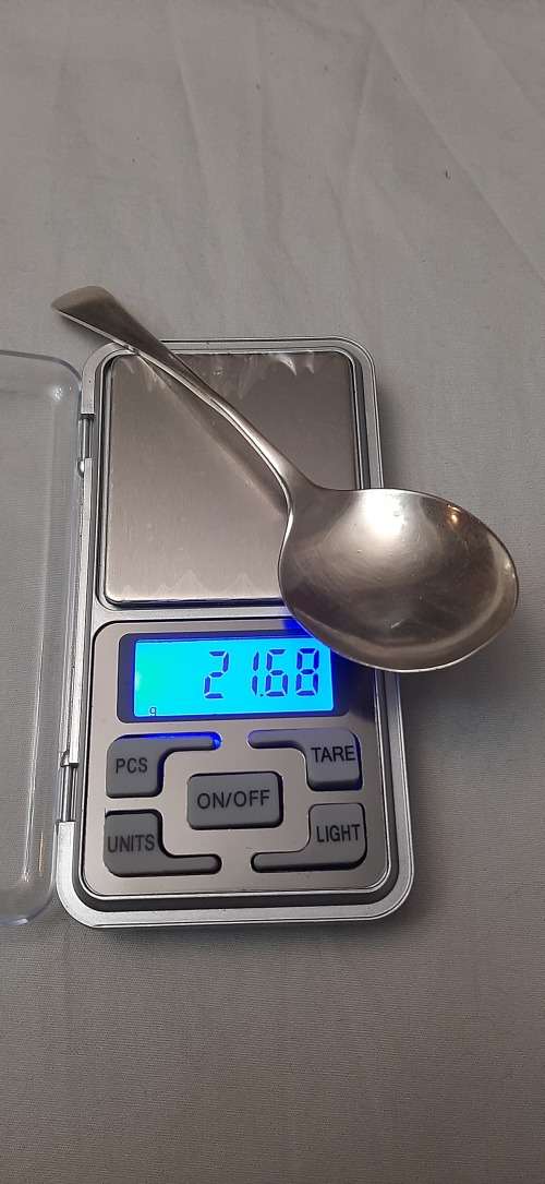 **ORIGINAL- 1931 Charles Wilkes .925 Sterling Silver Sugar Spoon (Birmingham) [21,68g].**