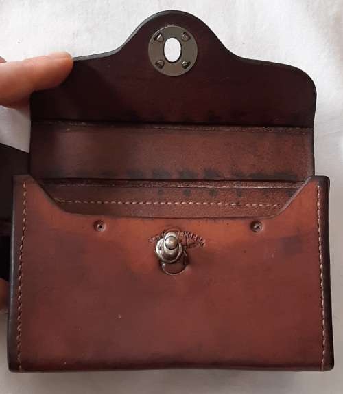 **Early 20th Century Leather Bandolier and Cartridge Box. **