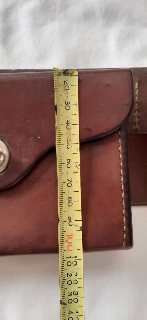 **Early 20th Century Leather Bandolier and Cartridge Box. **