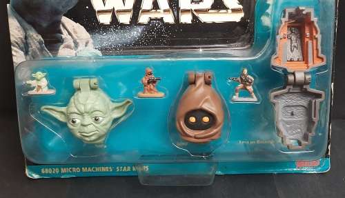 **MINT CONDITION : STAR WARS 1996/7 `Micro Machines` Collection III Jawa, Yoda and Leia.  .**