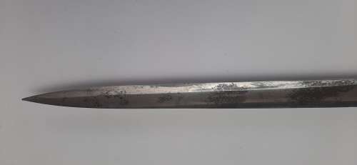 ** WWI  KGV British 1897 Pattern Infantry Officer`s Sword w/ Scabbard.**