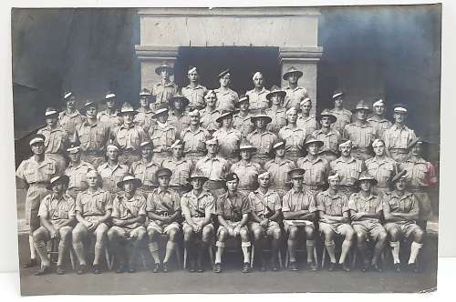 ** WW2 Transvaal Scottish Memorabilia Lot att. to Major H.W. Prescott (6 pcs).**