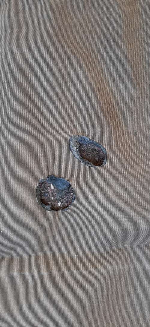 ** Border War:  1978  S.A.P / SADF  Nutria Brown Groundsheet w/ Spring Clips (1,8 m x 0,9 m).**