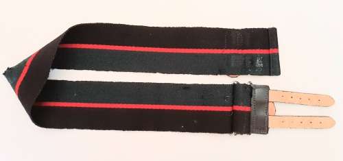 ** Rhodesian Bush War:  1970s The Rhodesia Regiment Stable Belt #2 (Used).**