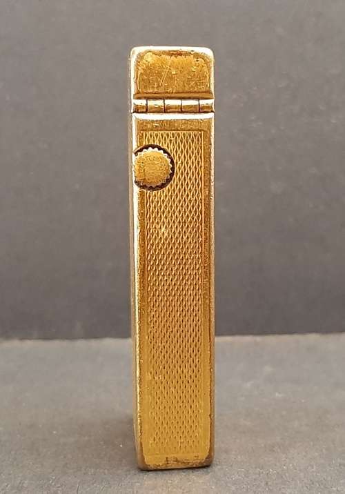 ** 1960s Gold-Plated Swiss Dunhill `Rollagas` Gas Lighter (UNTESTED).**