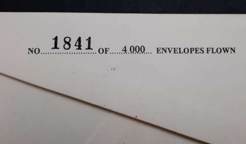 ** South African Air Force: 35 Squadron FDC w/ Original Photo of Pilot Major De Klerk .**