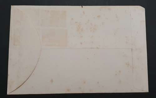 ** 1980 Zimbabwe 75th Anniversary Post Office Bank FDC w/ Insert Card.**