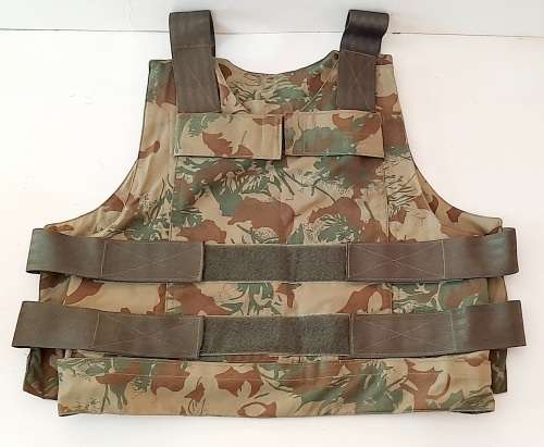 ** Pre-1994 S.A.P Second Patt. Camouflage Bullet Proof Vest Cover ( LARGE )  **