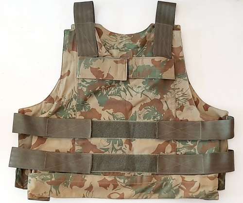 ** Pre-1994 S.A.P Second Patt. Camouflage Bullet Proof Vest Cover ( LARGE )  **