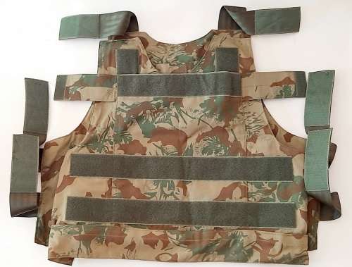 ** Pre-1994 S.A.P Second Patt. Camouflage Bullet Proof Vest Cover ( LARGE )  **