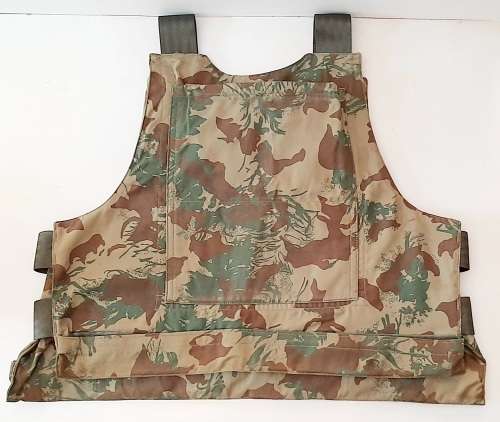 ** Pre-1994 S.A.P Second Patt. Camouflage Bullet Proof Vest Cover ( LARGE )  **