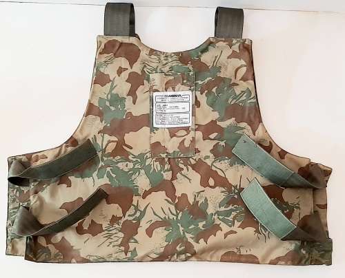 ** Pre-1994 S.A.P Second Patt. Camouflage Bullet Proof Vest Cover ( LARGE )  **