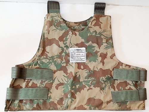 ** Pre-1994 S.A.P Second Patt. Camouflage Bullet Proof Vest Cover ( LARGE )  **