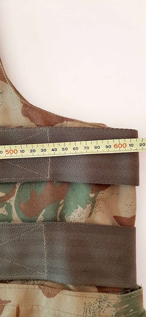 ** Pre-1994 S.A.P Second Patt. Camouflage Bullet Proof Vest Cover ( LARGE )  **