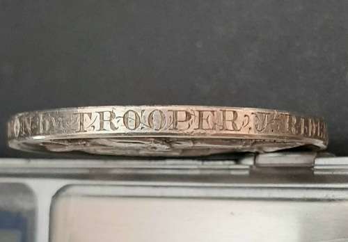 1872 Silver National Rifle Association Medal att. Royal Maritzburg Rifles (Trooper Ridley)