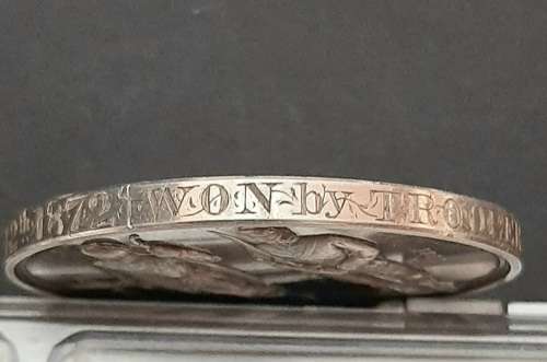 1872 Silver National Rifle Association Medal att. Royal Maritzburg Rifles (Trooper Ridley)