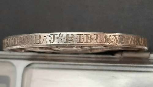 1872 Silver National Rifle Association Medal att. Royal Maritzburg Rifles (Trooper Ridley)