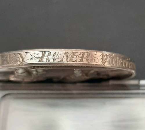 1872 Silver National Rifle Association Medal att. Royal Maritzburg Rifles (Trooper Ridley)