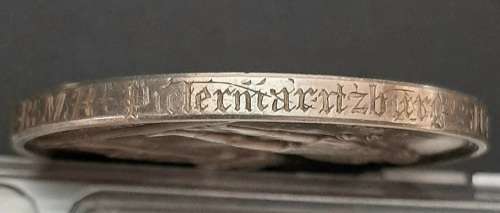 1872 Silver National Rifle Association Medal att. Royal Maritzburg Rifles (Trooper Ridley)