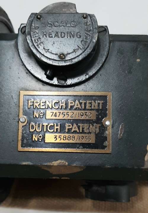 ** RARE : WW2 British War Dept. No.2 MKVI Field Rangefinder w/ Sling (1m).**