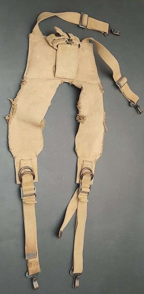 Rhodesian Bush War: 1960s S.A.P Patt.64 Variant Webbing Yoke & Belt