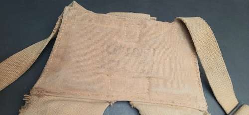 Rhodesian Bush War: 1960s S.A.P Patt.64 Variant Webbing Yoke & Belt