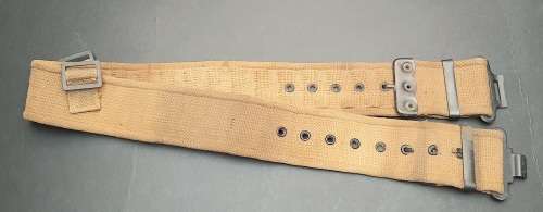 Rhodesian Bush War: 1960s S.A.P Patt.64 Variant Webbing Yoke & Belt