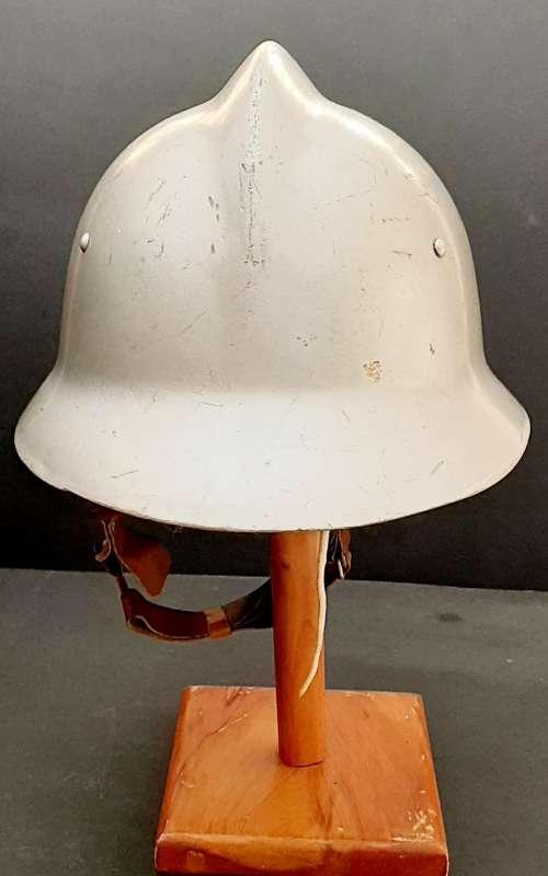 ** 1970s French/Belgian Emergency Services Adrian-type Helmet (Size: 56).**