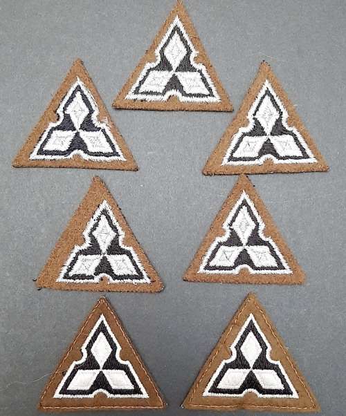 Border War: 1980s SWATF Major Nutria Unissued Rank Insignia x7