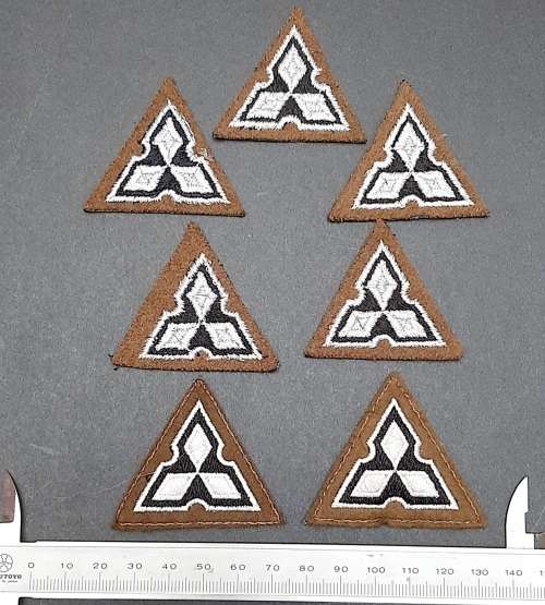 Border War: 1980s SWATF Major Nutria Unissued Rank Insignia x7