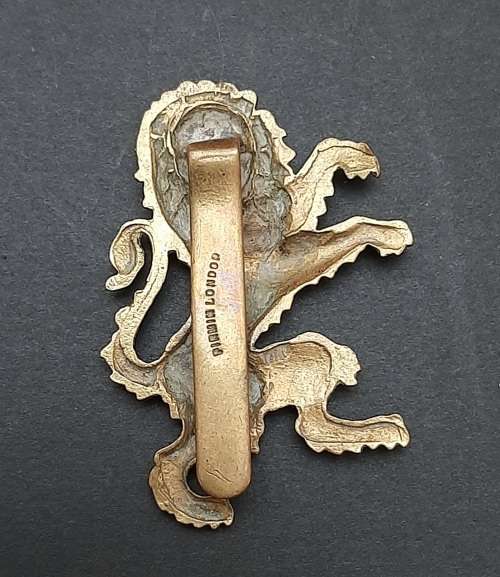 ** RARE: 1920s Kenya Defence Force Cap Badge & 5 x Tunic Buttons (Firmin, London).**