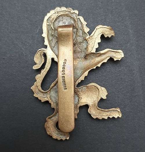 ** RARE: 1920s Kenya Defence Force Cap Badge & 5 x Tunic Buttons (Firmin, London).**