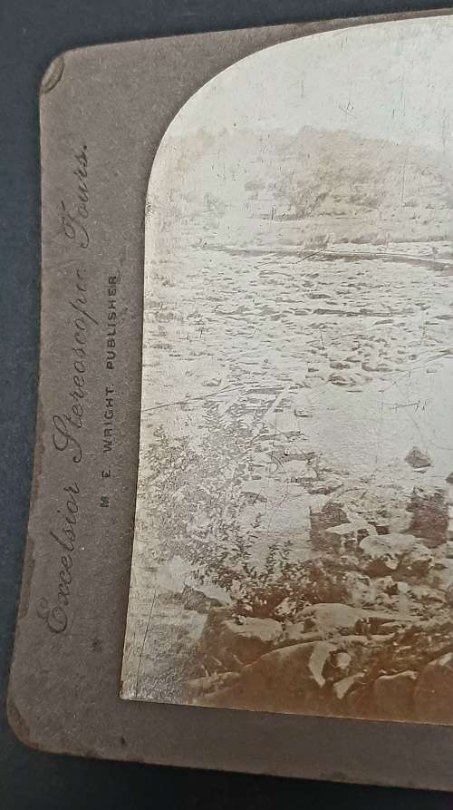 ** Boer War: 1901 Photographic Stereoscope Slides of Hart`s Hill Battlefield (x2).**