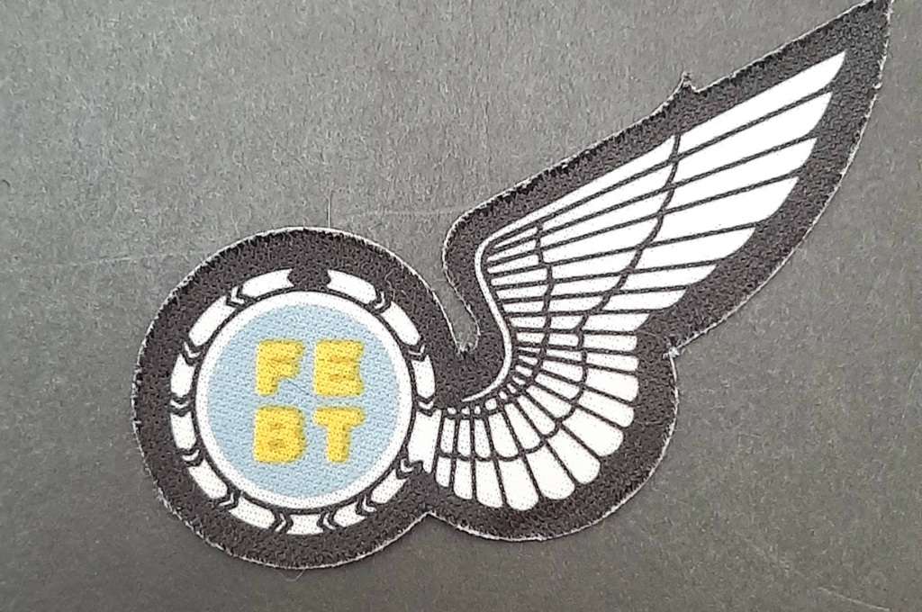 **Border War : 1980s SAAF Flight Engineer Unissued Screen-Printed Cloth Insignia x1 .**